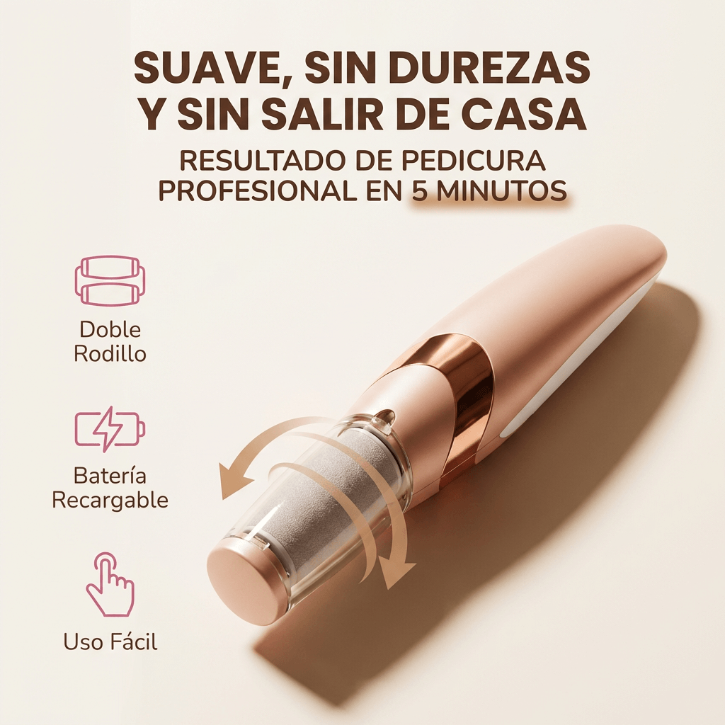 Removedor de Callos Eléctrico - Pies suaves sin pedicura